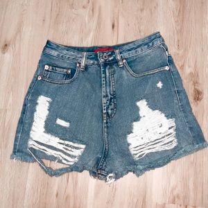 signature 8 denim shorts